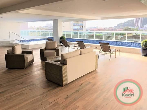 Imagem 4 de 30 de Apartamento Com 2 Dormitórios À Venda, 74 M² Por R$ 350.000,00 - Canto Do Forte - Praia Grande/sp - Ap1782