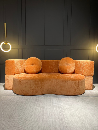 Sofa Modular Convertible 2 En 1 Sofa Cama Alta Elastidad