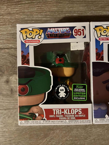 Pop Funko 3pack Másters Of The Universe (Usado)