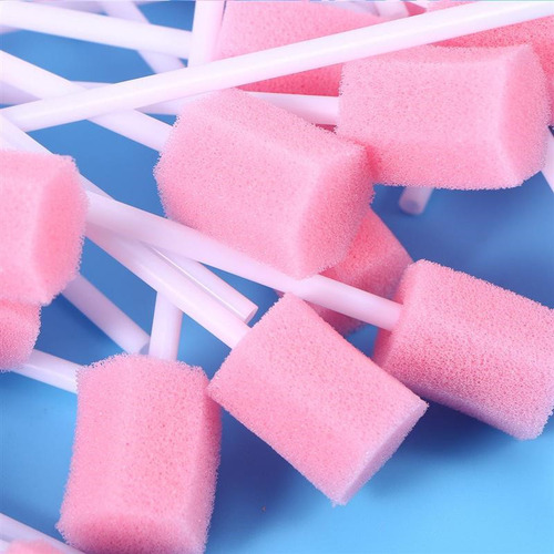 Esponja Dental Desechable Con Almohadilla Oral De 100 Piezas