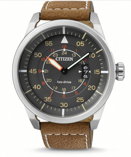 Citizen Hombre Aw1360-12h Aviator Ecodrive/relojería Violeta