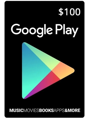 Tarjeta Google Play 100 Usd Original Entrega En Minutos