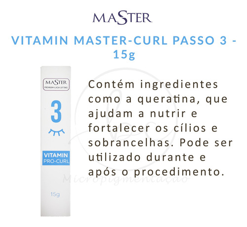 Kit Lash Lifting Cílios Master Premium Profissional C/anvisa