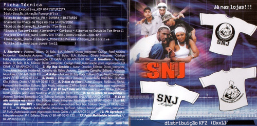 Cd Hip Hop Futurista Ao Vivo Abertura Código Fatal 2002 Novo