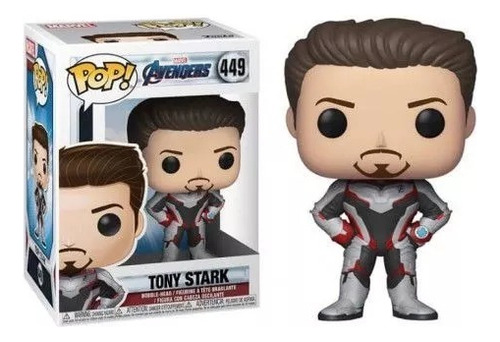 Funko Pop Tony Stark - #449 - Vingadores Ultimato -