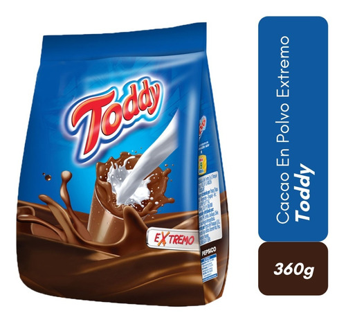 Toddy Cacao En Polvo Chocolate 360 Gr | Desayuno Merienda