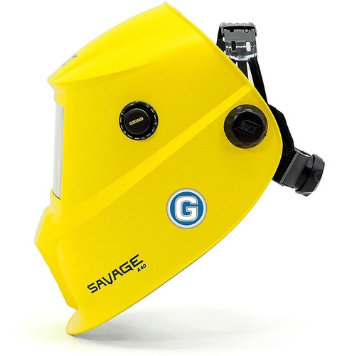 Imagen 6 de 10 de Careta Máscara Fotosensible Esab Savage A40 Amarilla Mig Tig