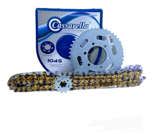 Kit De Arrastre Xtz 150 Cassarella Relacion 14-45 Paso 428 