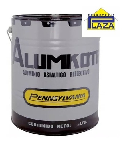 Alumkote Aluminio Asfáltico Pennsylvania 20 Kilos