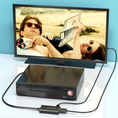 Convertidor De Componente Macho A Hdmi Para Dvd/stb/vhs Con