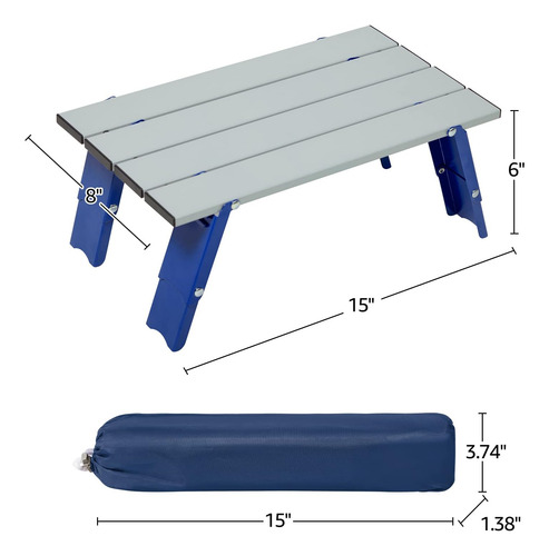 Mini Mesa Portátil Plegable Pequeña Para Picnic Al Aire Libr