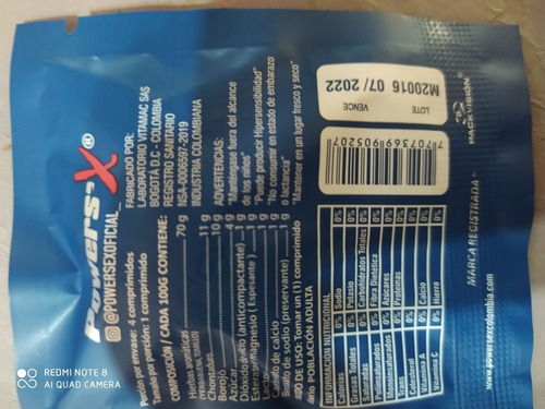 Imagen 3 de 3 de Px Energizante En Capsula