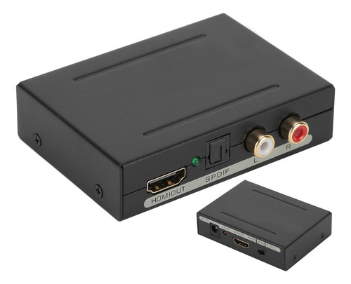 Extractor De Audio Hdmi A Hdmi Spdif Óptico Para Rca L/r