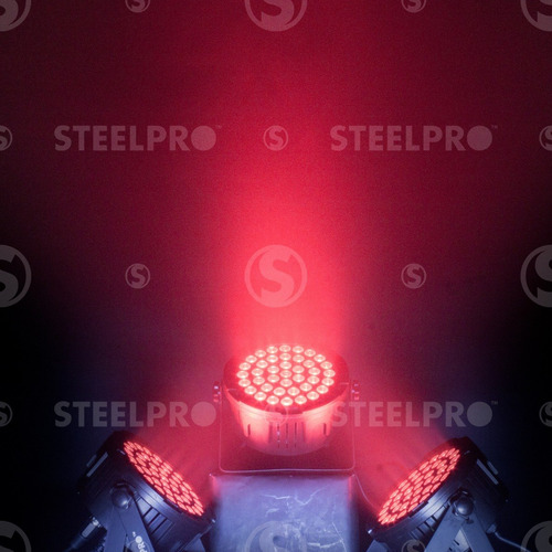 Imagen 10 de 10 de Cañon Led Luces Dj Rgb 40 X 3w - Steelpro