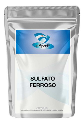 Sulfato Ferroso / De Hierro Monohidratado Azul 500 Gr 4