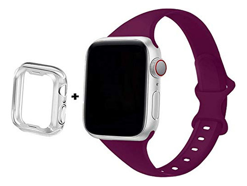 Anzhee Slim Sport Band Compatible Con Apple Watch Band 38m