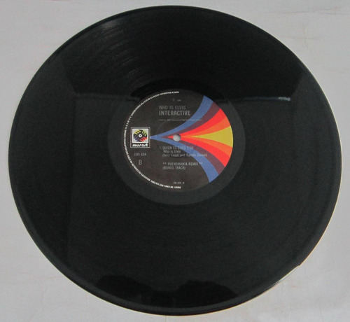 Interactive - Who Is Elvis Single Lp (Usado)