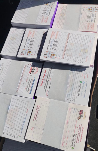 Notas De Remisión O Comandas Papel Autocopiante