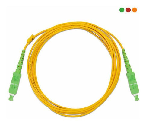 Cable Fibra Patchcord Optico intelbras sc/apc 2mm 3m