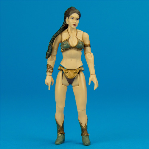 Princesa Leia Escrava Black Series 9cm Do Rancor Set Novo