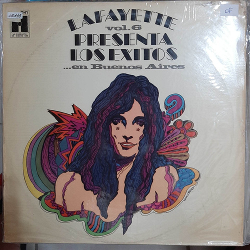 Vinilo Lafayette Presenta Exitos En Buenos Aires Vol 6 O3