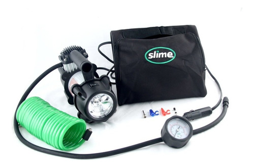 Compresor Slime Pro Power Heavy Duty 12v Con Led 40031 Frecuencia 1 Mhz