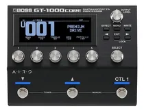 Comprar Pedal de efecto Boss Guitar Effects Processor GT-1000CORE negro