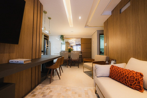 Imagem 7 de 22 de Apartamento 2 Dormitórios - Prédio Frente Mar - Lazer Completo - Entrada 220 Mil - Amf50