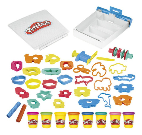 Play-doh Carry-along Creativity Set Con 40 Herramientas