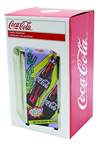 Tablecraft Coca-cola Pop! Dispensador Completo De Servilleta