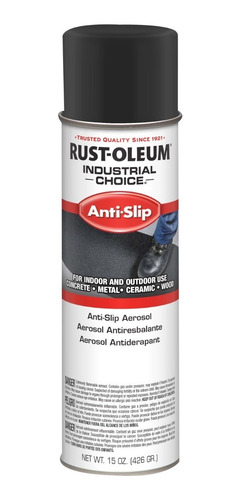 Pintura Antideslizante Aerosol Rust Oleum Industrial Negro 