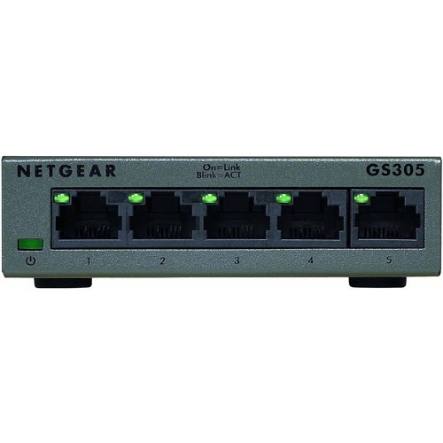 Netgear 5-port Gigabit Ethernet Switch De Escritorio En