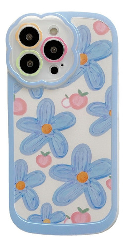 Funda De Teléfono De Daisy De Silicona Para iPhone 2pcs