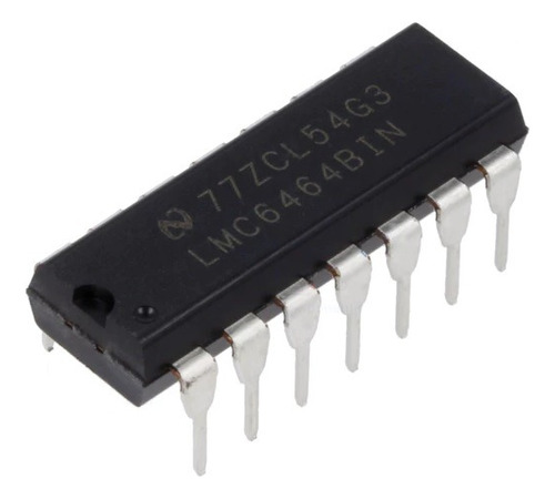 Integrado Lmc6464bin Lmc6464 Dip14 Amplificador Operacional