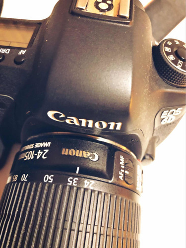 Imagen 2 de 9 de Camara Canon Eos 6d Full Frame / Hd Lente 24-105 C Nueva!