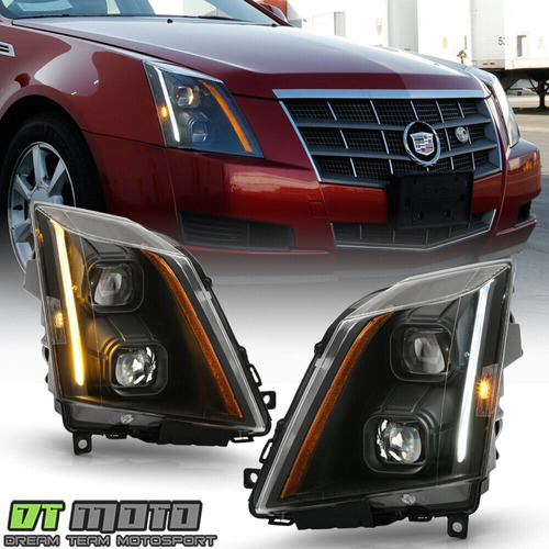 Par Faros Negro Interior Led Cadillac Cts Coupe 2012 3.6l