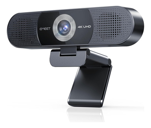 Cámara Web C980 Pro - 4k 3 En 1 Con Micrófonos Y Altavoces
