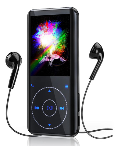 Ruizu Reproductor Mp3 De 32 Gb Con Bluetooth: Reproductor De