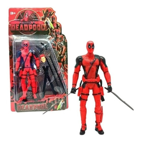 Muñeco Articulado Deadpool Blister X1 + Accesorios