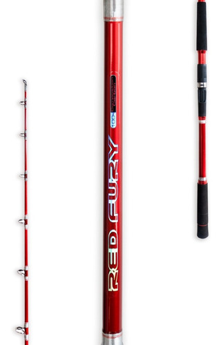 Caña Embarcado 2 Tramos Albatros Red Fury 2,10m