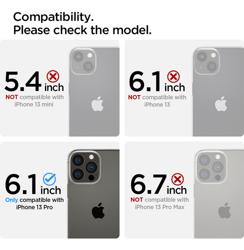 Capa iPhone 13 / Pro / Pro Max / Mini Spigen Ultra Hybrid