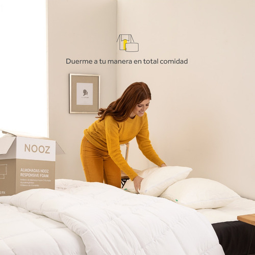 Almohadas Nooz Memory Foam, 2 Pack King