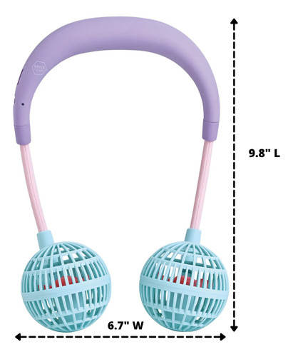 Spice Of Life Hands-free Recargable Inalámbrico W Fan Mini