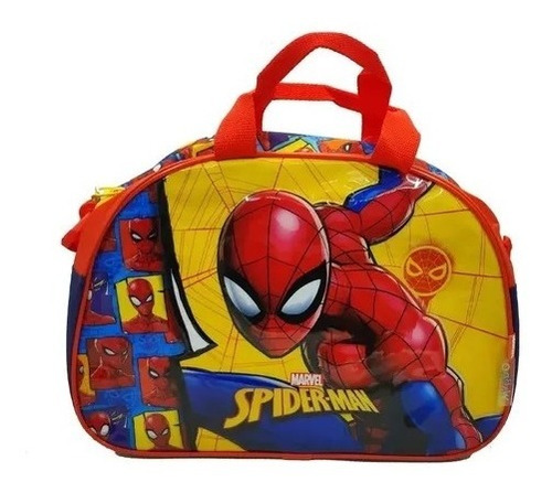 Bolso/morral Wabro Spiderman Oval Mediano C/correa 31207