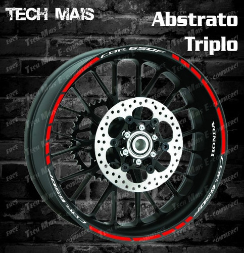 Kit Friso Personalizado Honda Cbr650f Frete Grátis Abs Tripl