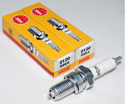 Spark Plugs Usa ,inc Enchufe D8ea 1 Blanco 2 Unidad Talla