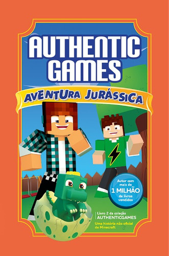 Authenticgames: Aventura Jurássica Vol 02, de AuthenticGames. Astral Cultural Editora Ltda, capa dura em português, 2020