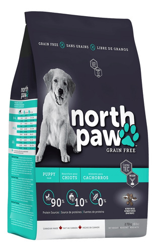 Alimento De Cachorro Marca North Paw Puppy Grain Free. 