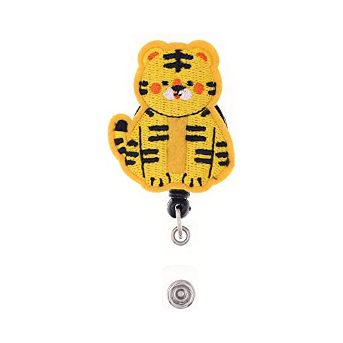 Cute Tiger Retractable Badge Holders, Cute Nursing Badg...