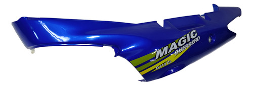 Cacha Lateral Izquierda Guerrero Magic 110cc Azul